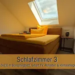 Sternentraum - Modern, Gemütlich&großzügig - 100qm - 3 Schlafzimmer - Bis 6 Gäste - Babies Reisen Gratis - Balkon, Garten&grill - Klimaanlage, Raffstores&fußbodenheizung - Smart-tv - Küche Mit Backofen, Induktionsherd&spühlmasch Apartamento