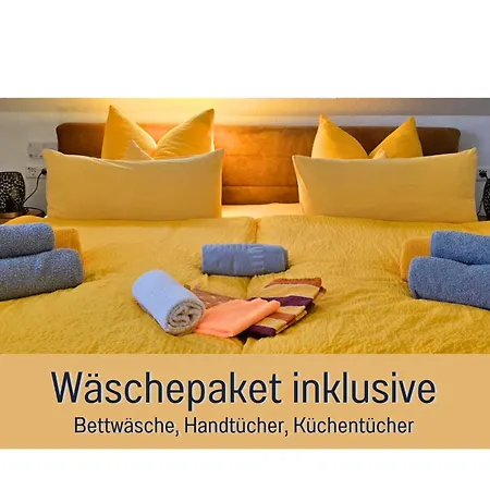 Hoeckelheim - Sternenhimmel - 100qm - 3 Schlafzimmer - Bis 6 Gaeste - Babies Reisen Gratis - Balkon, Garten & Grill - Klimaanlage, Raffstores & Fussbodenheizung - Smart-tv - Kueche Mit Induktionsherd & Spuelmaschine - Nahe Goettingen Apartamento